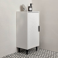 Outlet - Reva 1 Door Storage Cabinet - Snow White