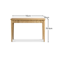 Outlet - Raleigh Whitewash Console Table