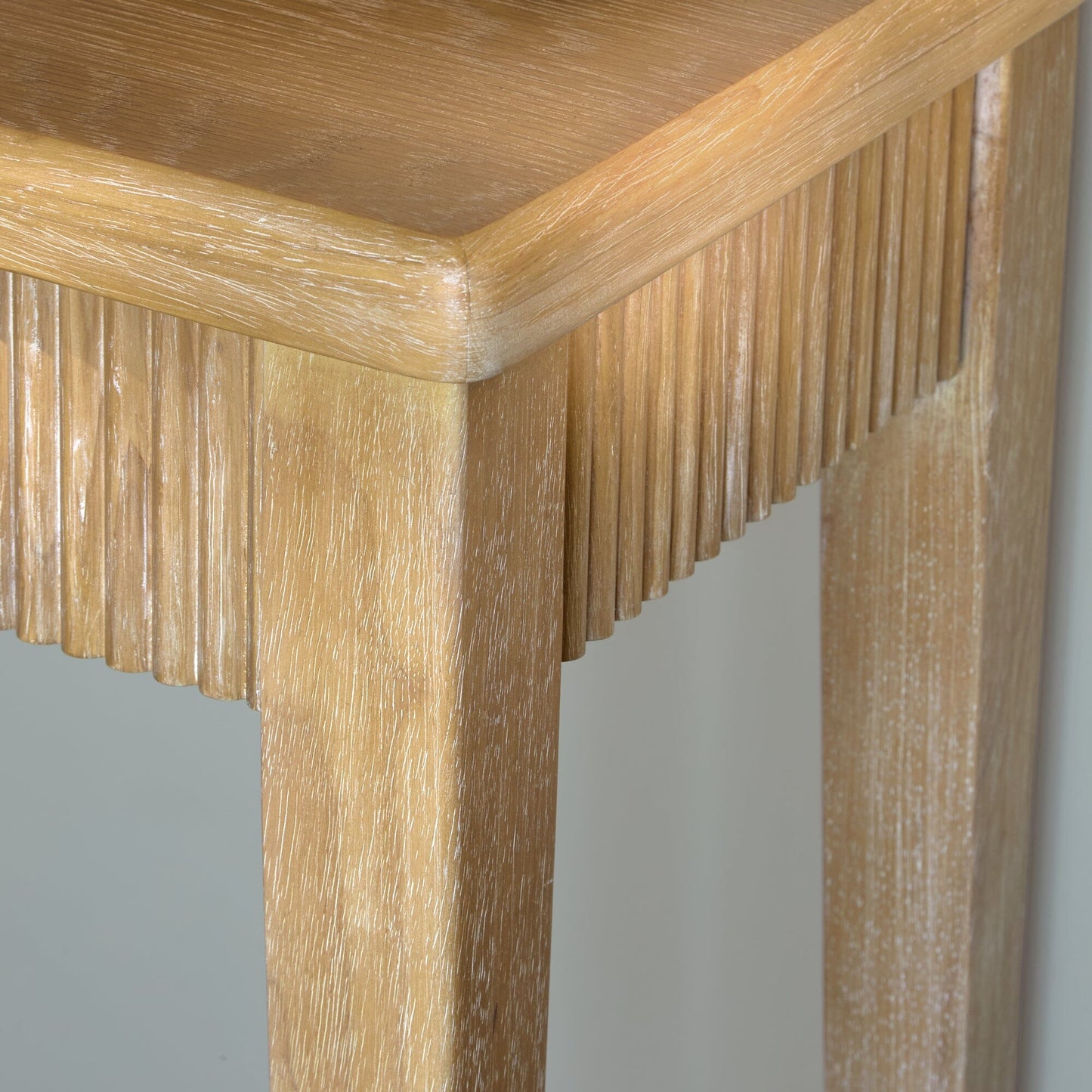 Outlet - Raleigh Whitewash Console Table