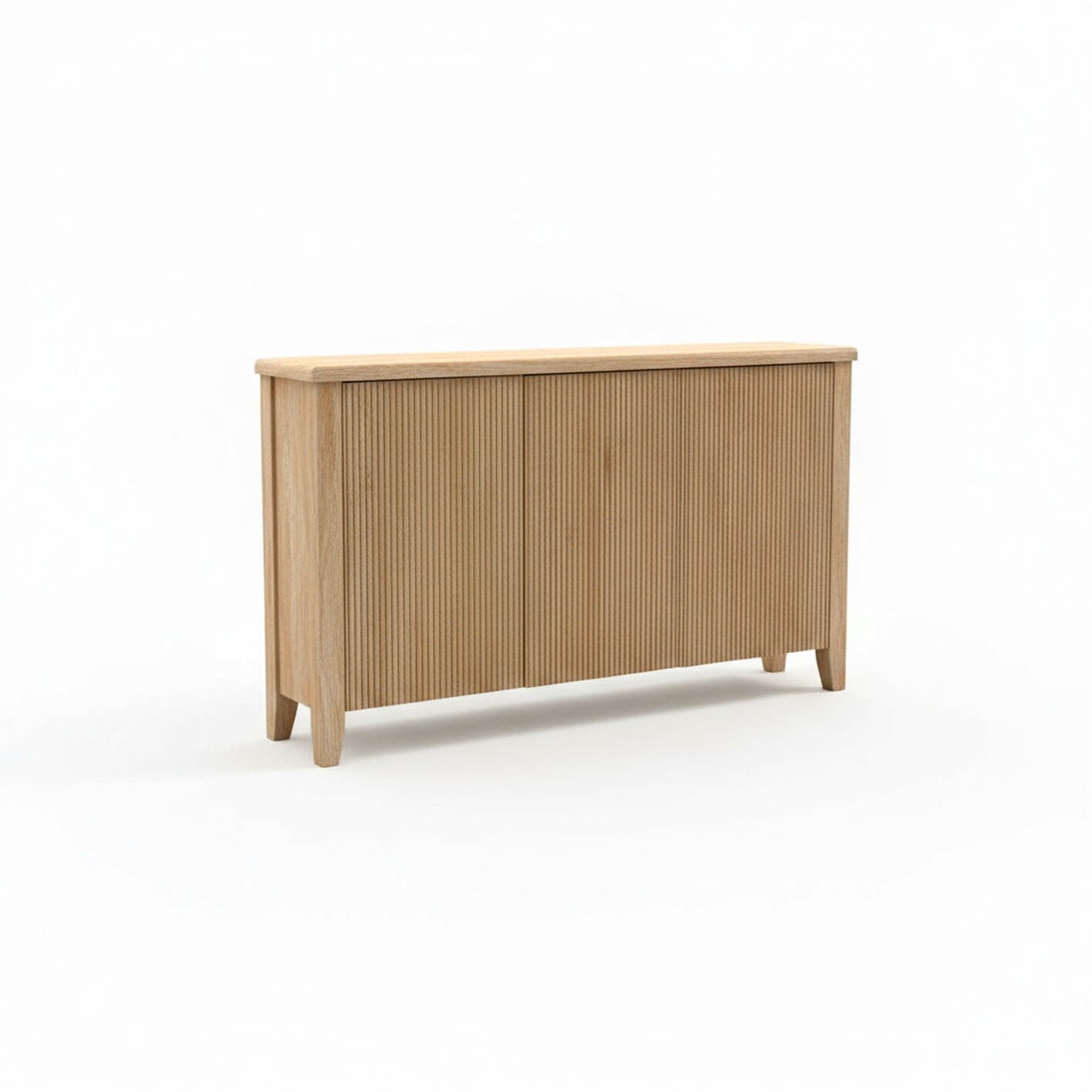 Raleigh 3 Door Large Sideboard - Whitewash