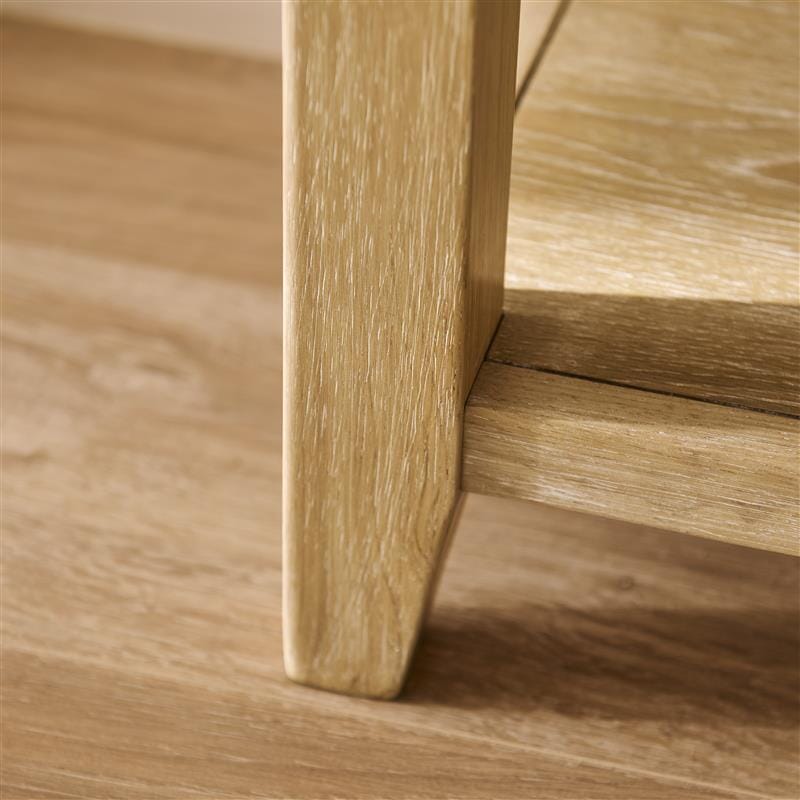 Outlet - Raleigh 1 Drawer Bedside Table - Whitewash
