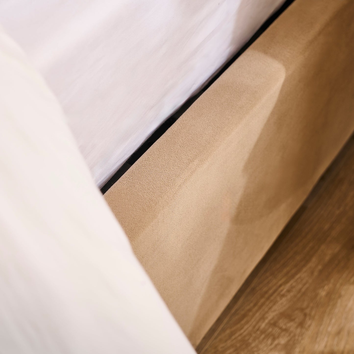 Robyn King Ottoman Bed - Driftwood