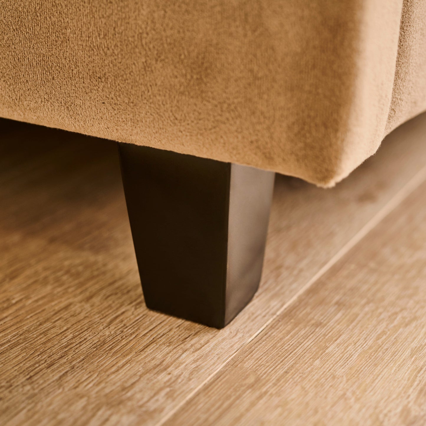 Robyn King Ottoman Bed - Driftwood