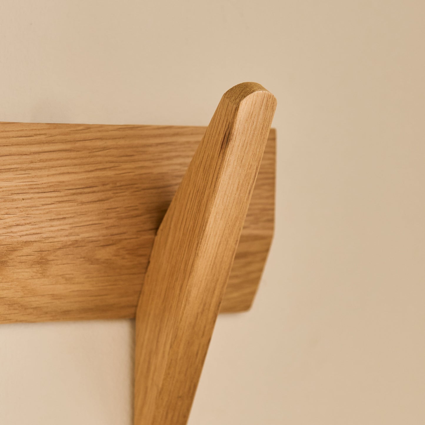 Outlet - Roe Large Pale Oak Coat Rack