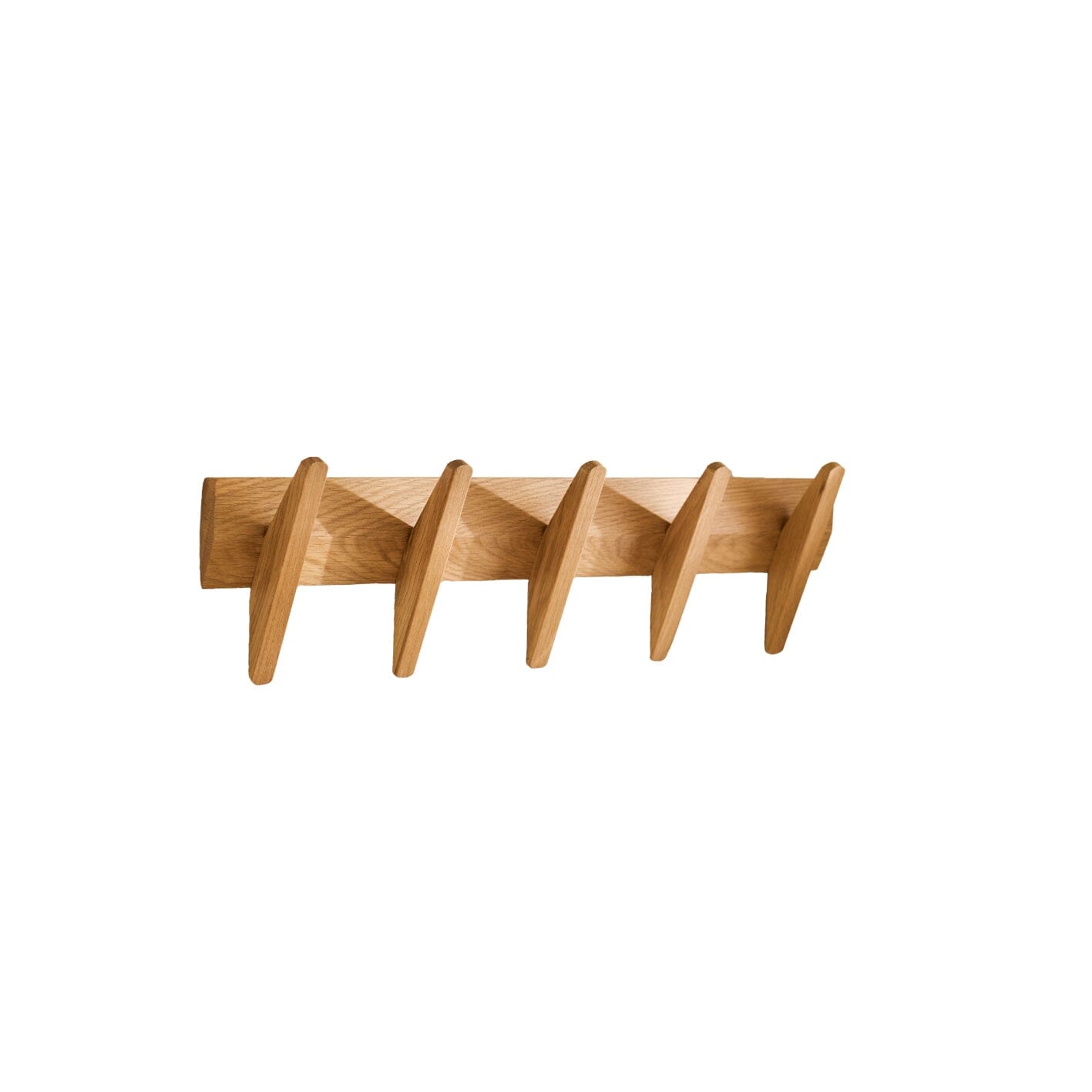 Roe Small Pale Oak Coat Rack