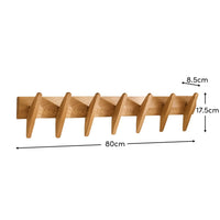 Outlet - Roe Large Pale Oak Coat Rack