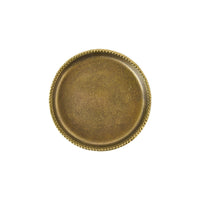 Outlet - Rushmoor 20cm Metal Tray - Gold