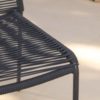 Ezra 6 Seater Oval Wooden Garden Dining Set with Ryder Black Chairs