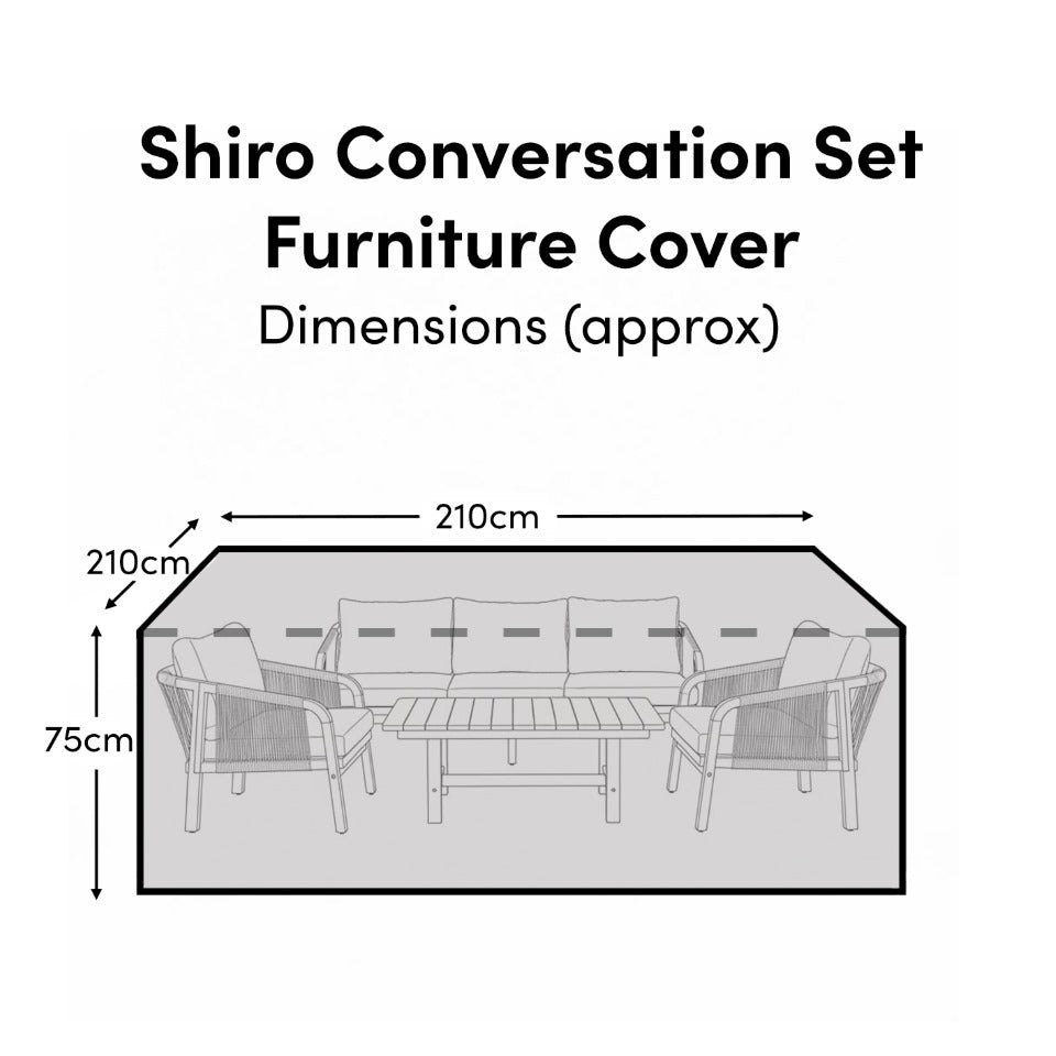 Rectangular Rain Cover 210x210x75cm