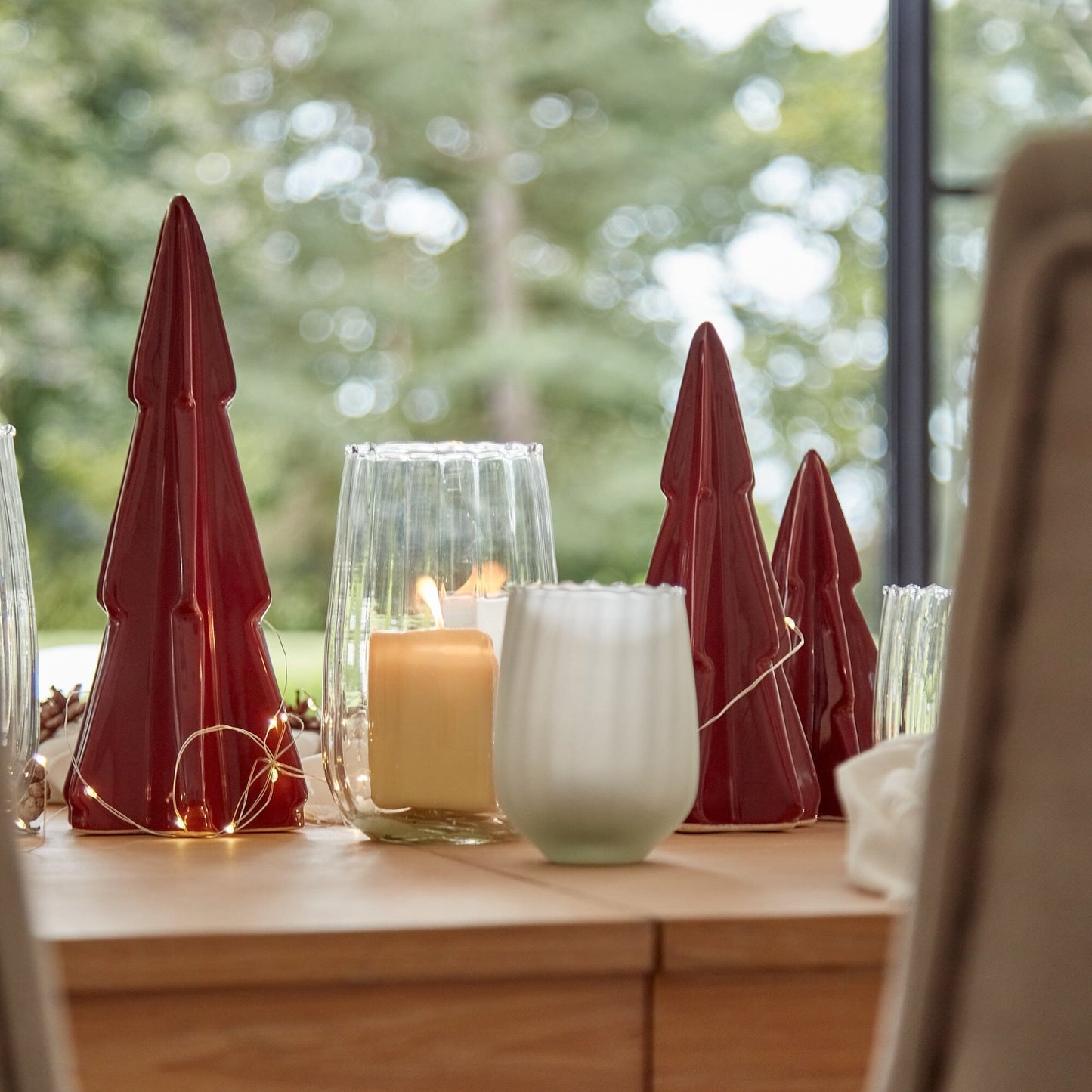Outlet - Dalen 10cm Glass Tealight Holder - Frosted