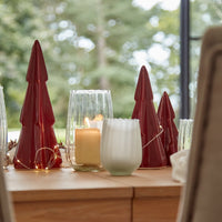 Outlet - Dalen 10cm Glass Tealight Holder - Frosted