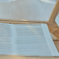 Seren White Acacia Occasional Garden Chair - Beige Rope