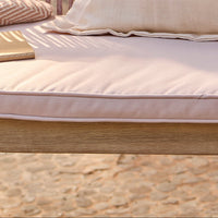 Shiro 130cm Garden Bench Cushion - Clay Pink