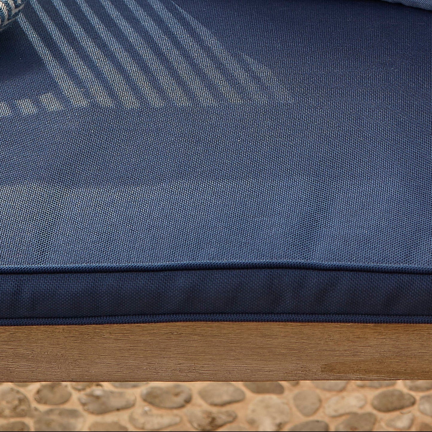 Shiro 130cm Garden Bench Cushion - Navy