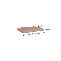 Shiro Garden Armchair Seat Cushion - Clay Pink