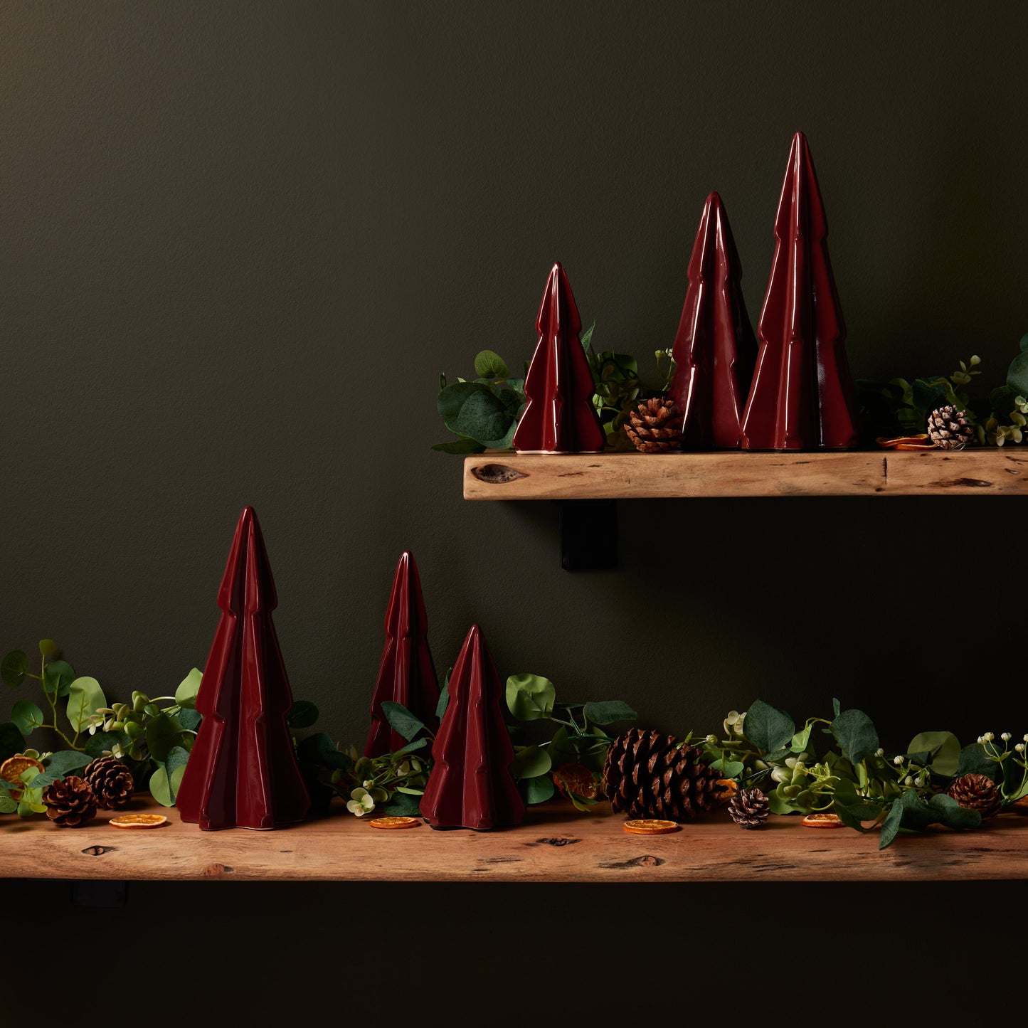 Outlet - Bosco 75cm Wall Shelf - Natural Acacia