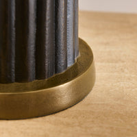 Stedham 52cm Metal Table Lamp Base - Black & Gold