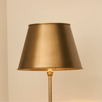 compare product Stowe 40cm Metal Round Lamp Shade - Gold