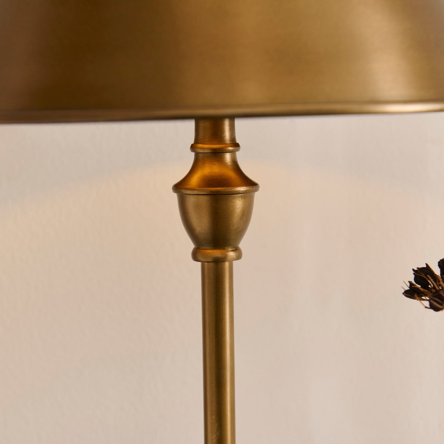 Stowe 59cm Metal Table Lamp - Gold