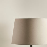Outlet - Coningsby Cotton Taupe Lamp Shade - 30cm