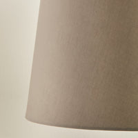 Outlet - Coningsby Cotton Taupe Lamp Shade - 30cm