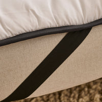 Outlet - Una Single Sofa Bed Topper - White