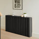 Outlet - Willow Large Radiator Cover - Black Oak
