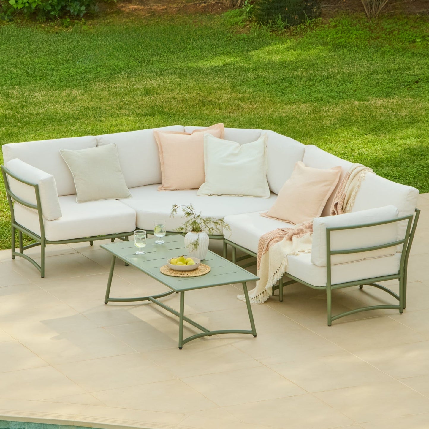 Wilder Sofa Arm Unit Cushion Covers - Cream