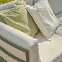 Wilder 3 Seater Garden Sofa - Olive Green