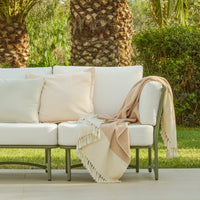 Wilder 3 Seater Garden Sofa - Olive Green