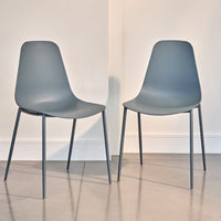 Outlet - Wren Dining Chairs - Set of 4 - Blue