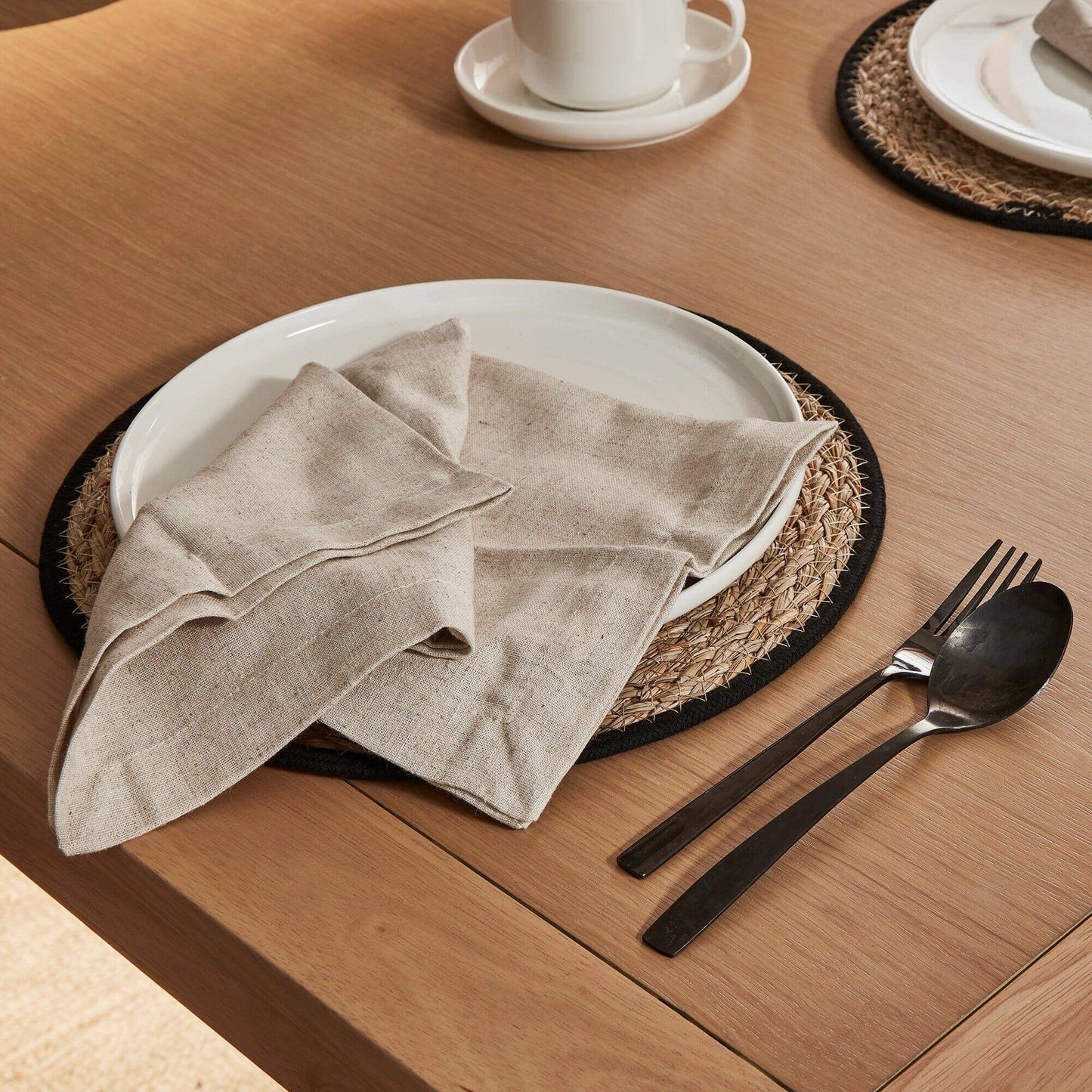 Outlet - Charlotte Pale Oak Dining Table - Extendable - Cross Leg