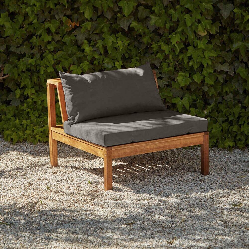 Dakota Garden Corner Sofa Cushion Covers - Grey