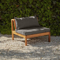 Dakota Garden Corner Sofa Cushion Covers - Grey