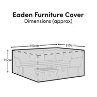 Rectangular Rain Cover 210x210x75cm