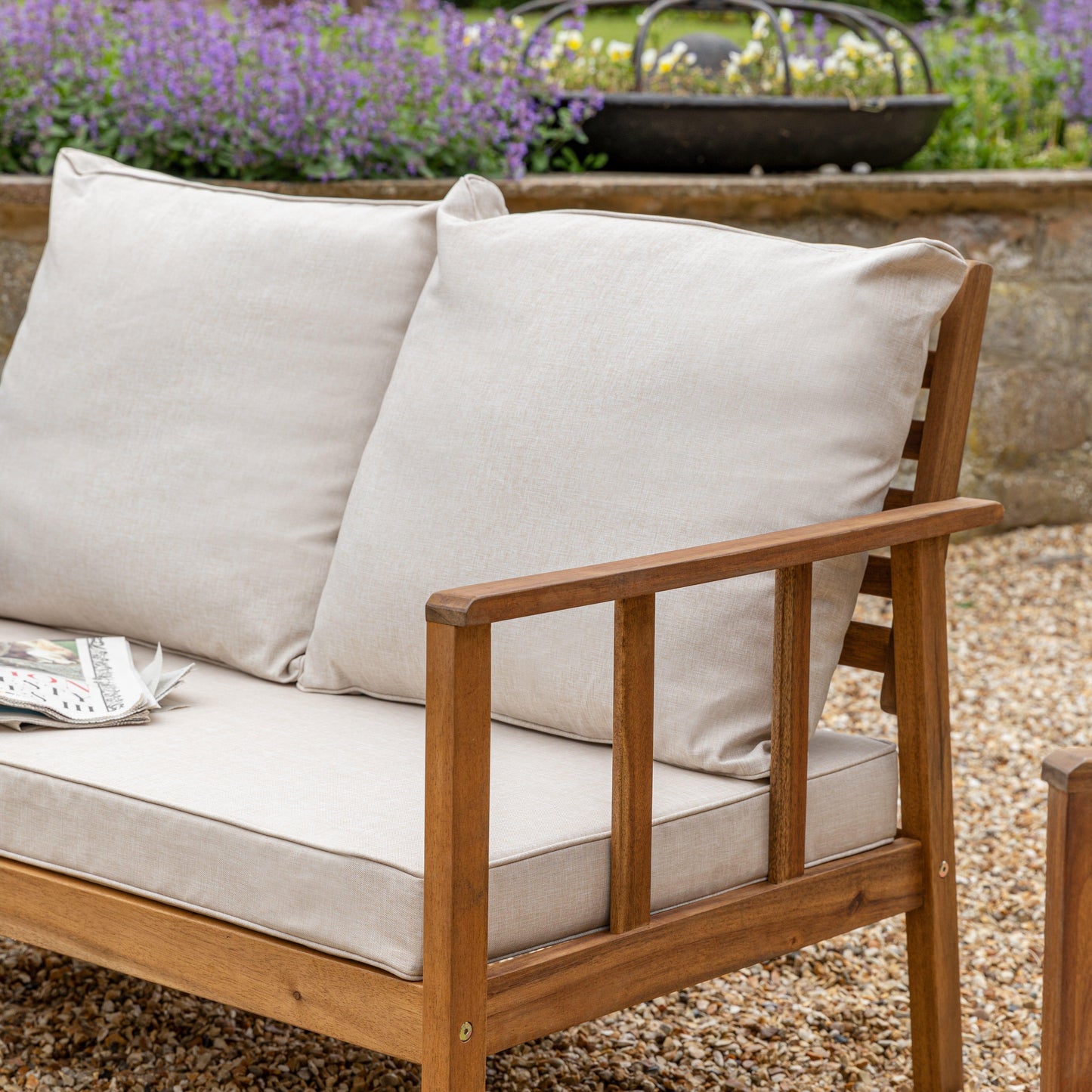 Harrelson Garden Conversation Set Cushion Covers - Sand