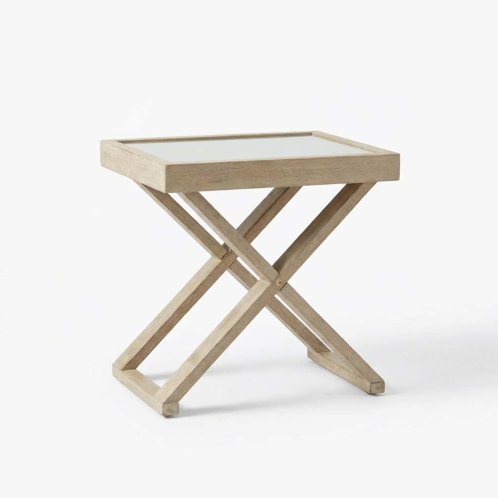 Akira Glass Garden Side Table