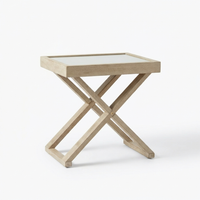 Akira Glass Garden Side Table