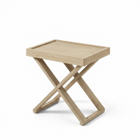 Akira 5 Seater Wooden Garden Set with 2 Akira Side Tables