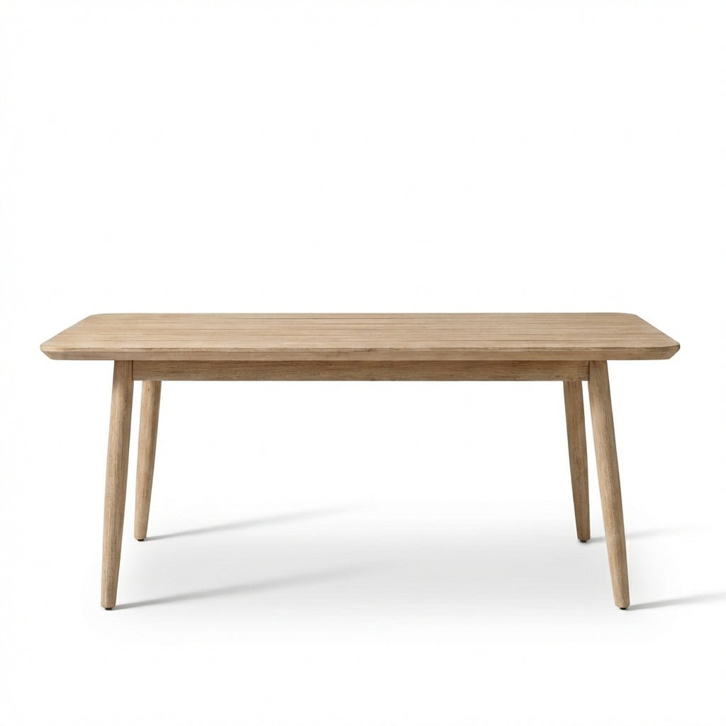 Elowen 6 Seater Wooden Garden Dining Set with Elowen Chairs
