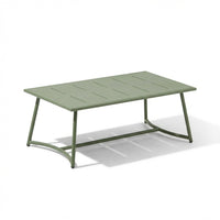 Wilder 8 Seater Garden Corner Set with Wilder Coffee Table - Olive Green