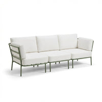 Wilder 3 Seater Garden Sofa - Olive Green