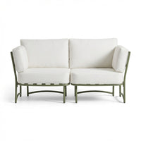 Wilder 2 Seater Garden Sofa - Olive Green