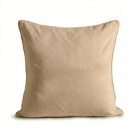 Camber 57x57cm Outdoor Cushion Cover - Off White with Sand Piping