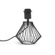 Outlet - Litton 22cm Metal Table Lamp Base - Black