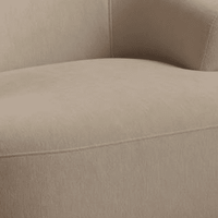Nathalia Soft Beige Swivel Armchair