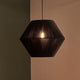 Outlet - Neri Black Cotton String Pendant
