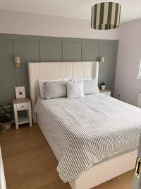 Alice King Ottoman Bed - Boucle