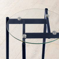 Outlet - Oscar Side Table - Midnight Blue - 40cm