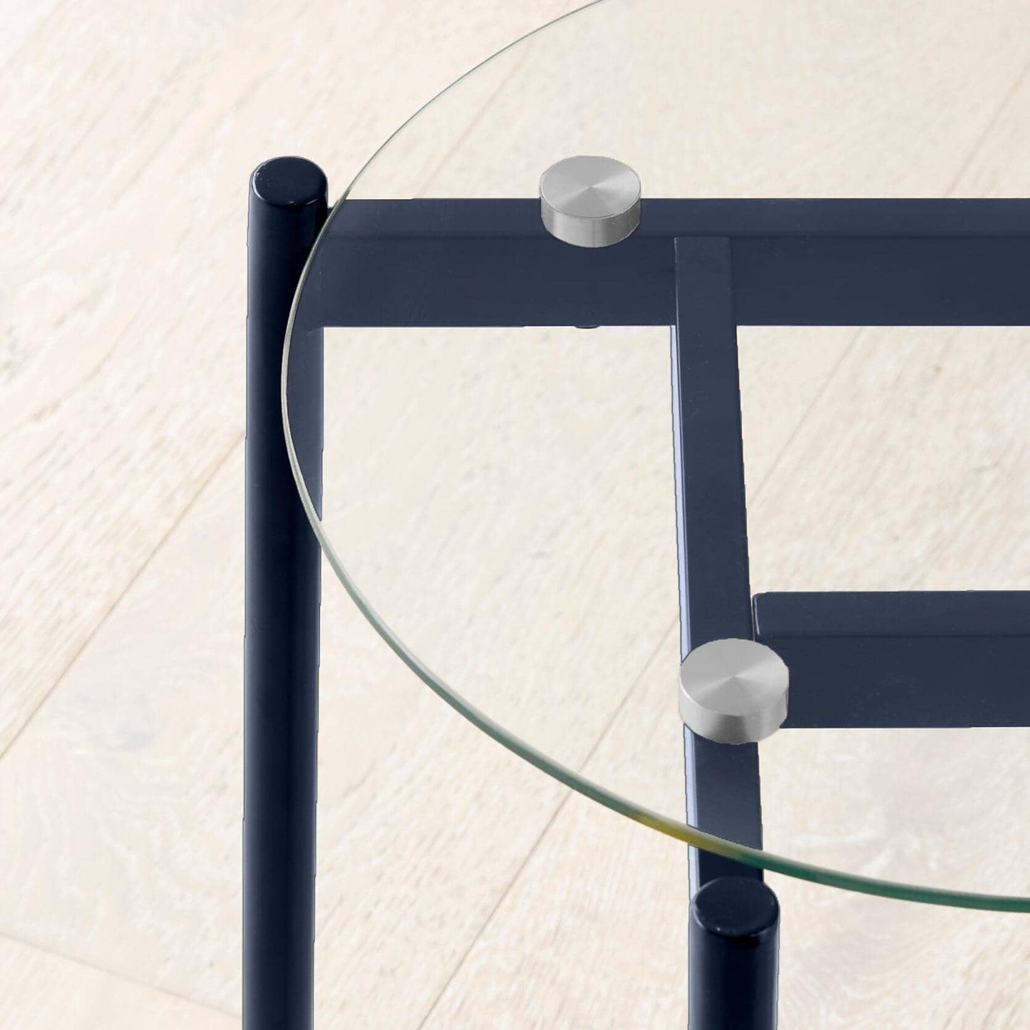 Outlet - Oscar Side Table - Midnight Blue - 40cm